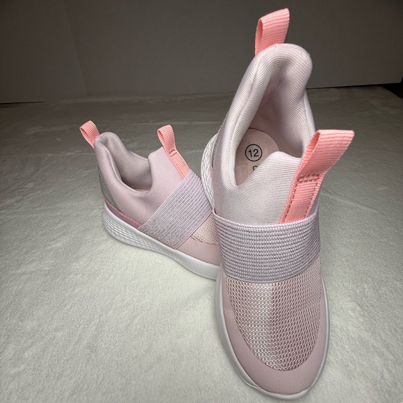 Cat & Jack Pink Girls Slip-On Sneakers - Picture 1 of 10